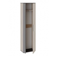 Шкаф для одежды Нуар тип 1 (Фон серый, Дуб Сонома) - Изображение 1